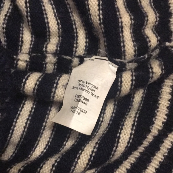 Jcrew dark blue stripe sweater - Picture 5 of 6